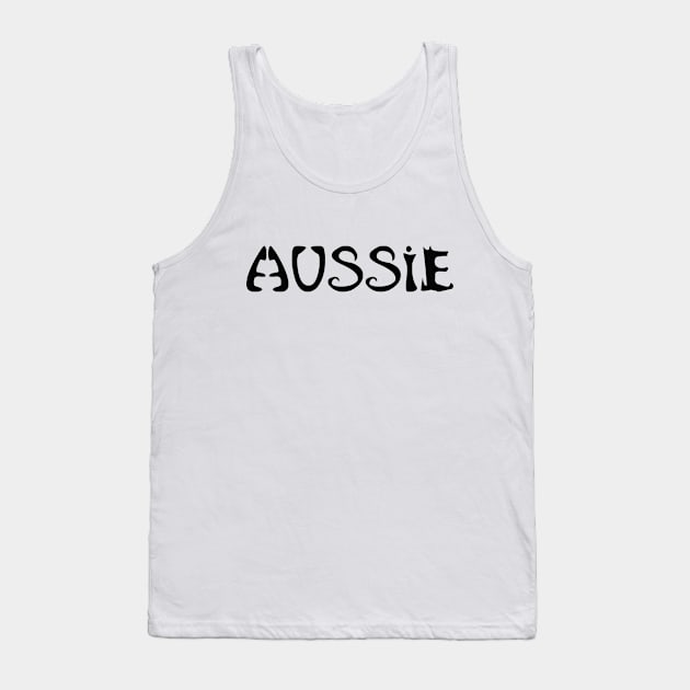 Aussie Tank Top by Voishalk